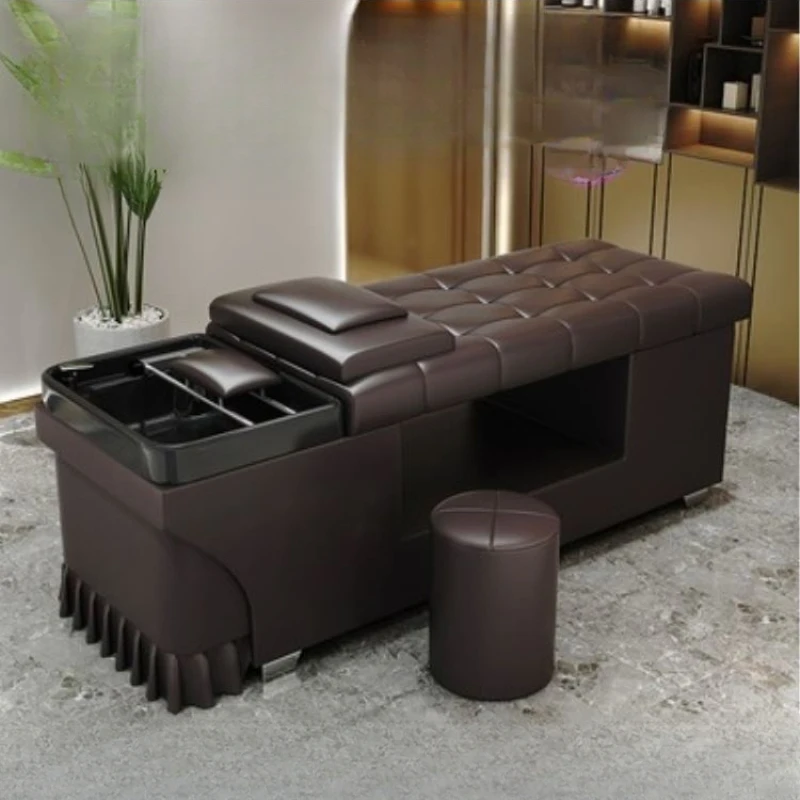 

Treatment Head Spa Shampoo Chair Professional Therapy Circulation Nursing Shampoo Chair Wash Basin Water Sillas Furniture ZT50SC