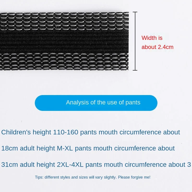 5M Self-adhesive Trouser Opening Shortening Sticker Iron on Pants Edge Repair Pants Jean Clothes DIY Sewing Fabric Washable