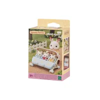 Sylvanian Families Dollhouse Playset Furniture Triplets Stroller Accessories Toy No Figure New in Box 5533 1