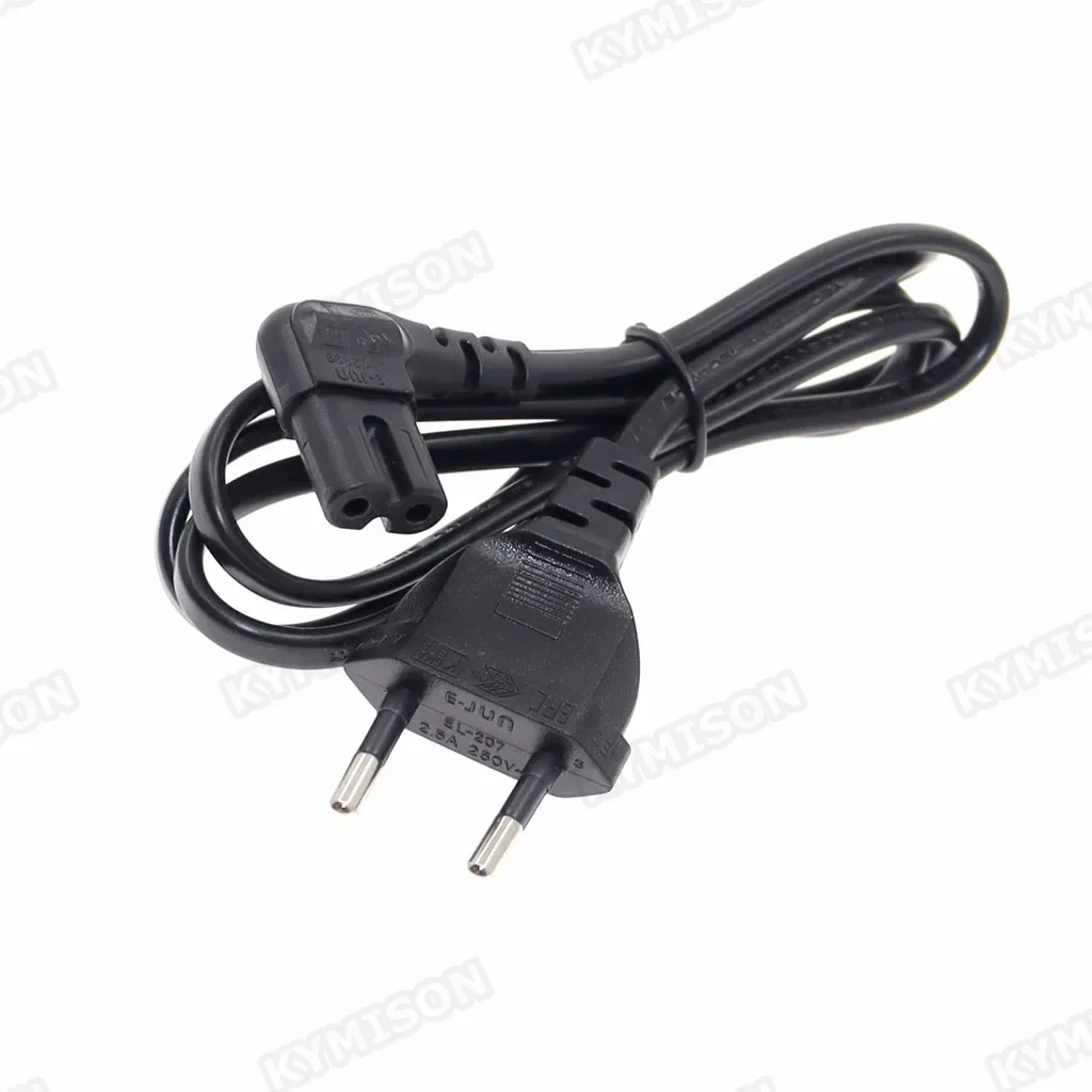 EU To IEC 320C C7 AC power cord Schuko CEE7/16 to C7  Firgure 8 Power lead cable for samsung Philips Sony LED TV 3m/5m