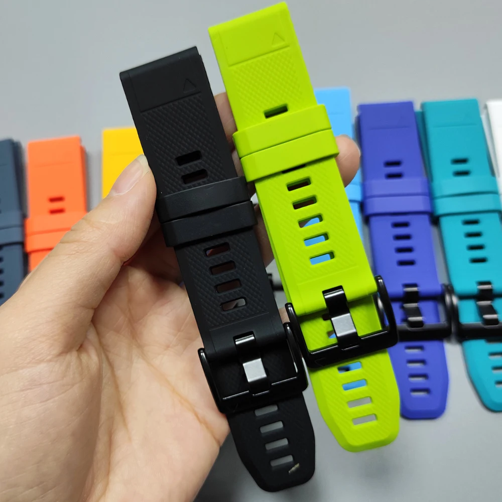 QuickFit Silicone Sports Watchband - 22mm & 26mm Strap Options