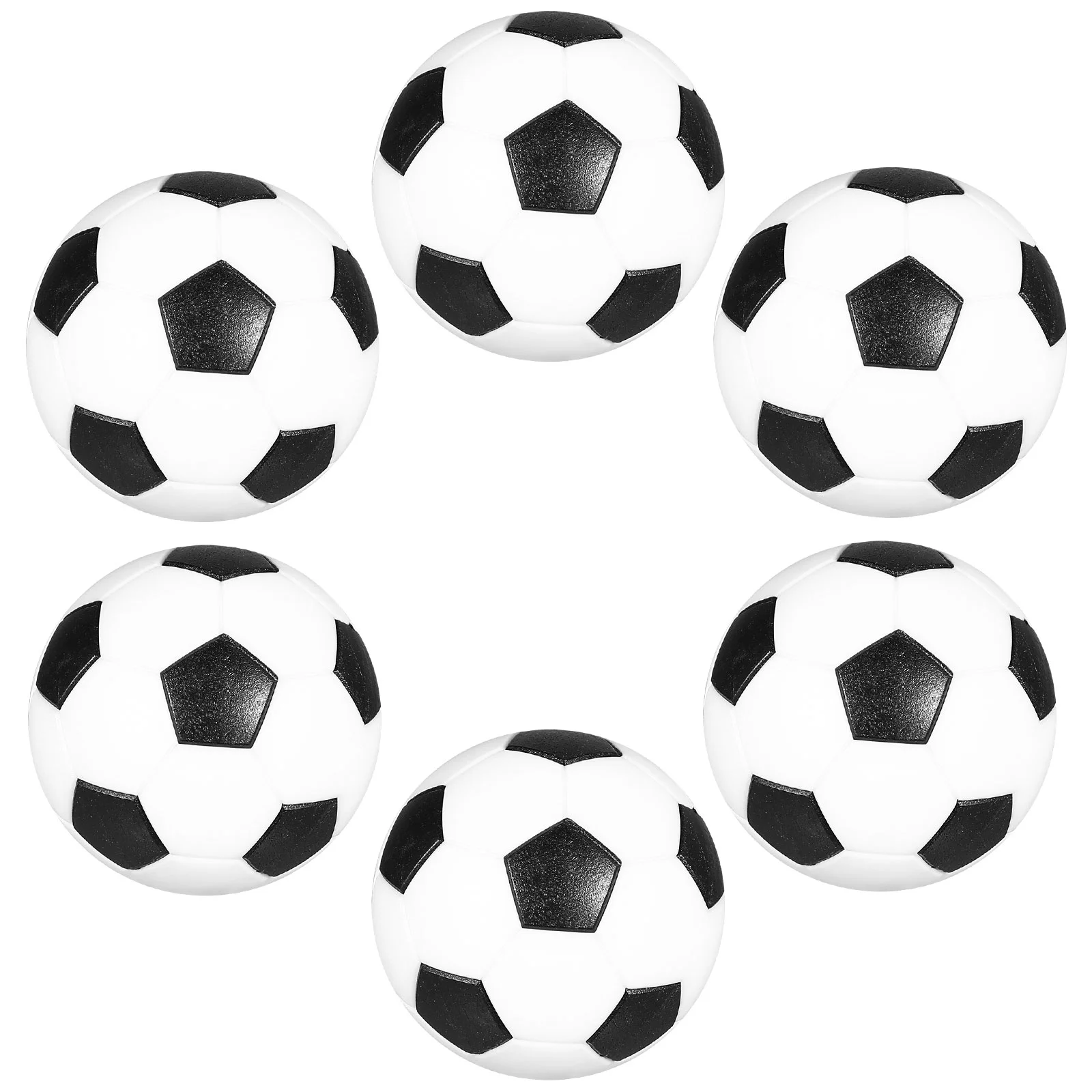 32mm Table Soccer Footballs Replacements Mini Black and White Soccer Balls black and white football Table Soccer playiing