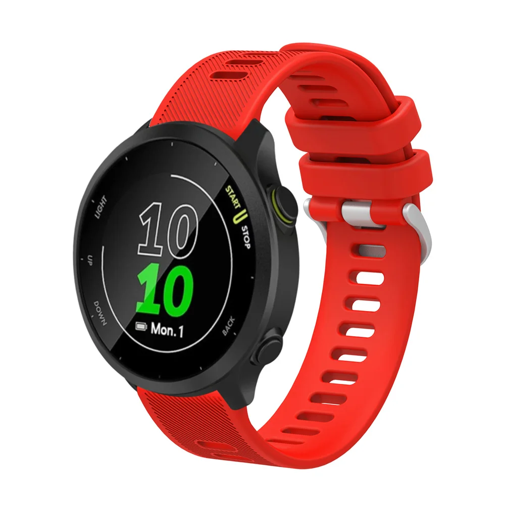 Sports Silicone Quick Release Watchband, 20MM Strap