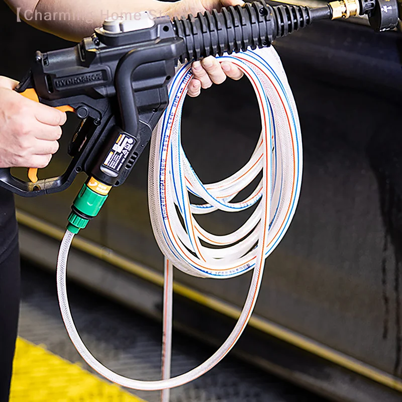 【M】5M 가정용 휴대용 배터리 세척기 고압 세차기 물 입구 호스 필터 키트 흡입 파이프 세트