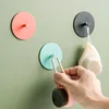 Adhsive hook Nordic Circular Metal Hooks Wall Hanger Storage Hook Minimalist Wall Key Holder Room Organizer Home Decoration 1