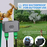 MOES Bluetooth Value Smart Garden Sprinkler Water Timer by 2 Way Rain Delay Filter Programmable Automatic Irrigation Controller 5