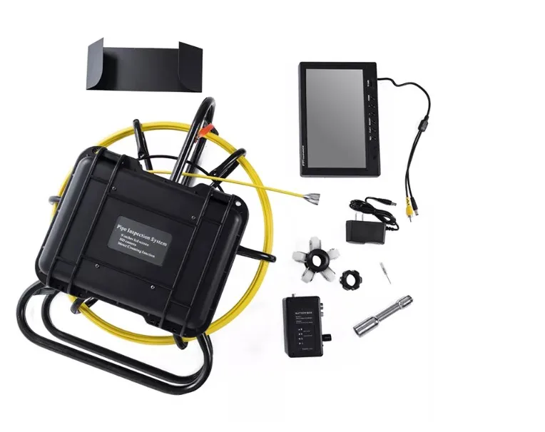 

Factory Price 20M Cable Industry Endoscope 9 inch TFT-LCD Display Sewer Pipe Inspection Camera System Used for Pipe Inspection