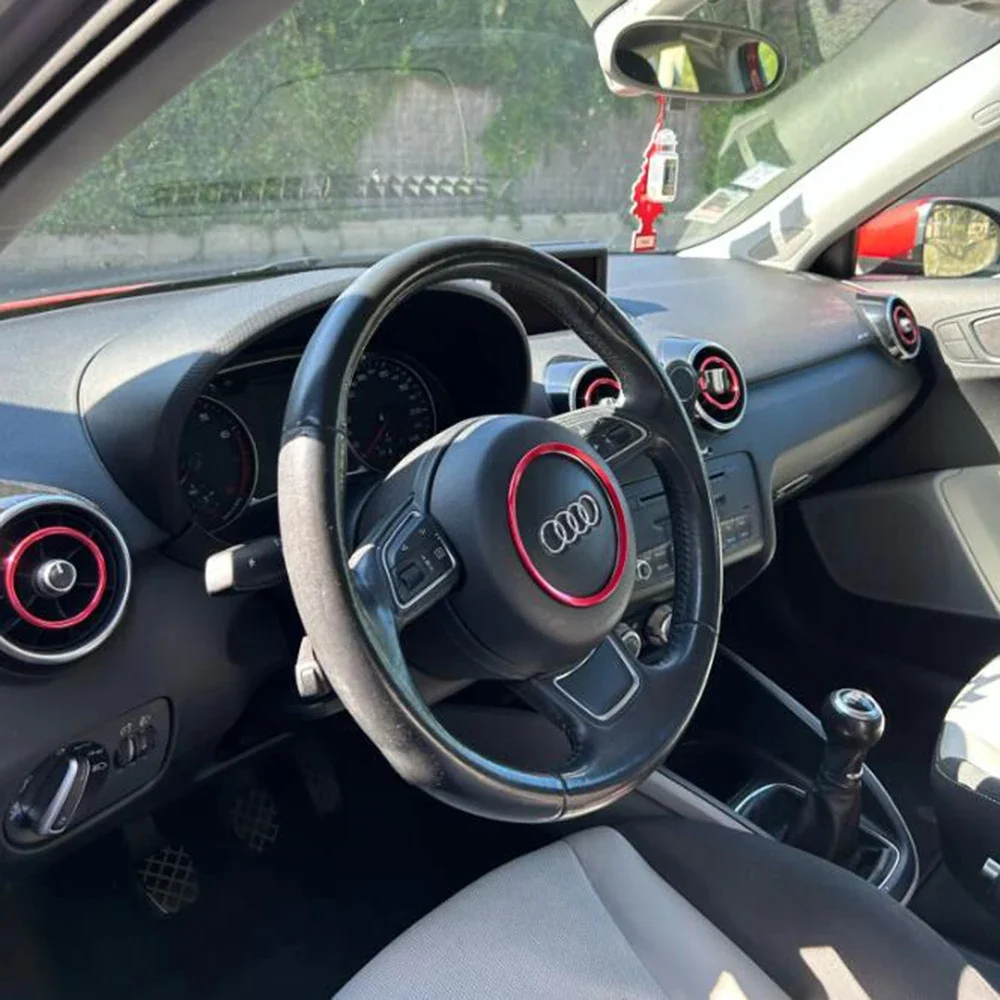 Luxury Car Steering Wheel Decoration Ring Trim Cover Sticker