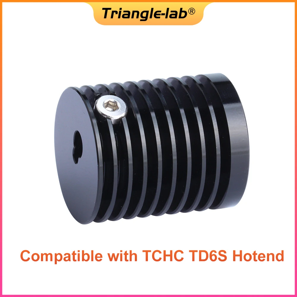 Dissipador de Calor Trianglelab Tchc Td6s Compatível com Tchc Td6s Bico Hotend Mun Heatbreak Bi-metal de Parede Fina Impressora 3d - Imagem 5