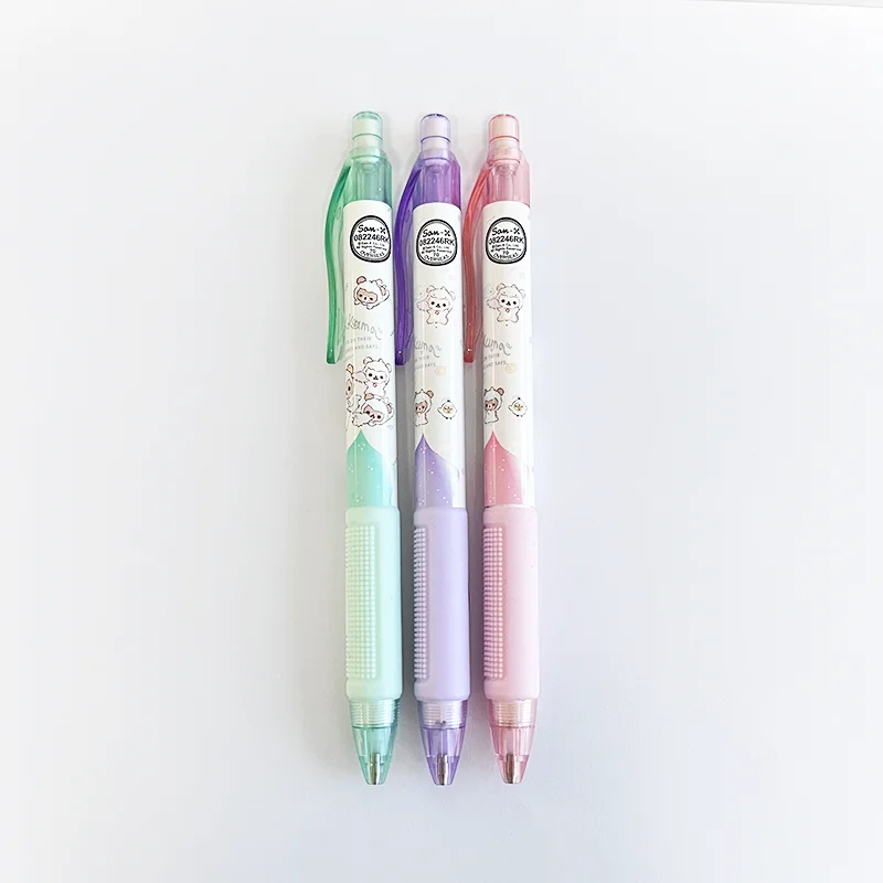 

20Pcs AIHAO 9547 0.5mm Rilakkuma Automatic Pencil Kawaii Plastic Mechanical Pencils For Kids Gifts Student Supplies Stationery