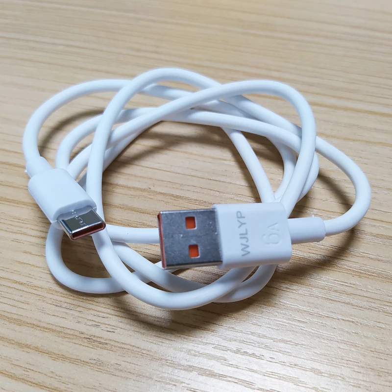 WJLYP 6A USB Type C Fast Charging Cable for Mobile Phone