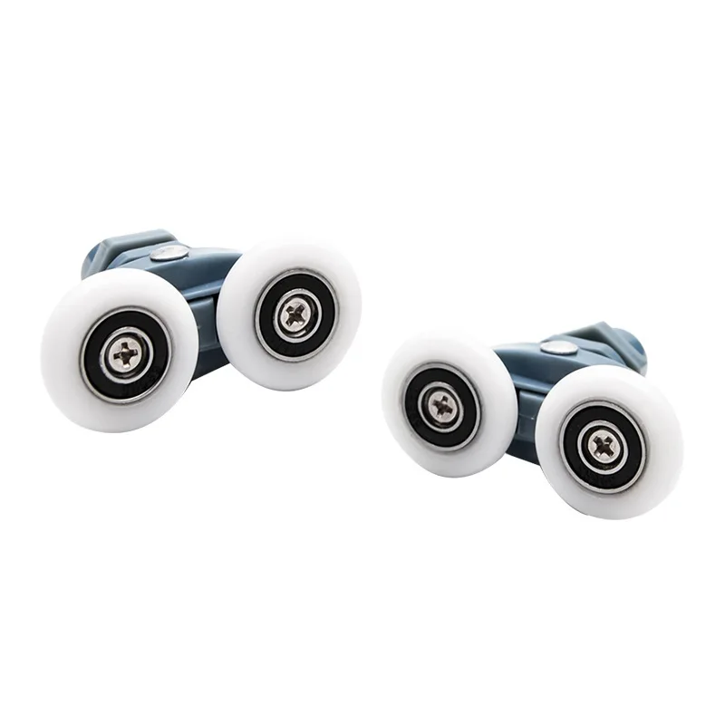 Shower Room Rollers 4pcs-8pcs/set 23mm 25mm Sliding Shower Cabin Glass Door Bearing Roller Pulley Runner Double Swaying Pop Up