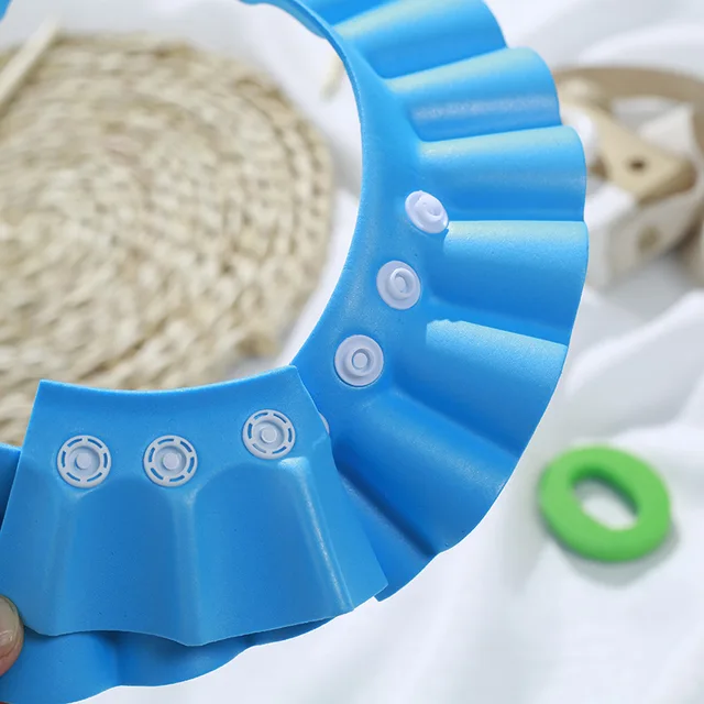 안전한 샴푸 샤워 목욕 보호 소프트 캡 모자