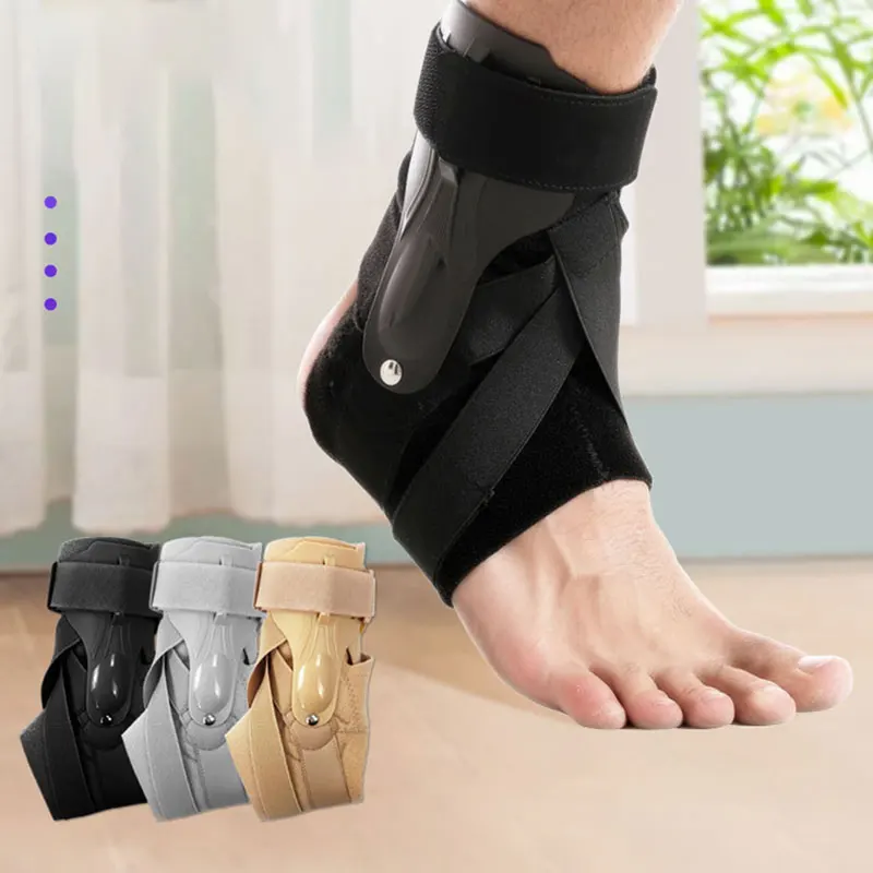 

Ankle Brace Support Sports Foot Stabilizer Sports Compression Wrap Orthosis Protection Support Basketball Pressure Fixed