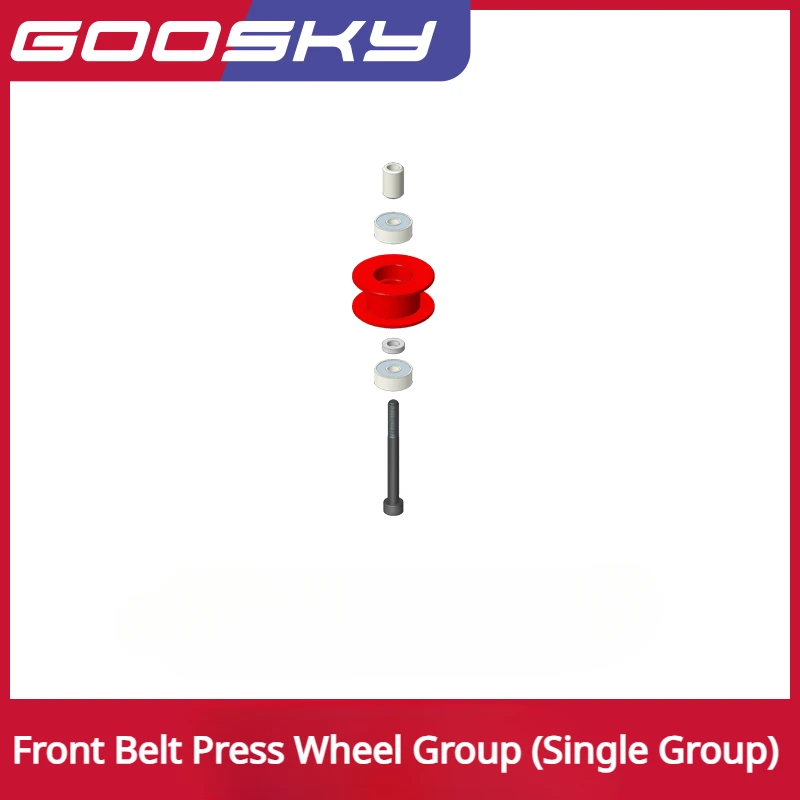 

GOOSKY RS7 радиоуправляемая модель вертолета, запасные части, передний Ремень, группа колес (одна группа)