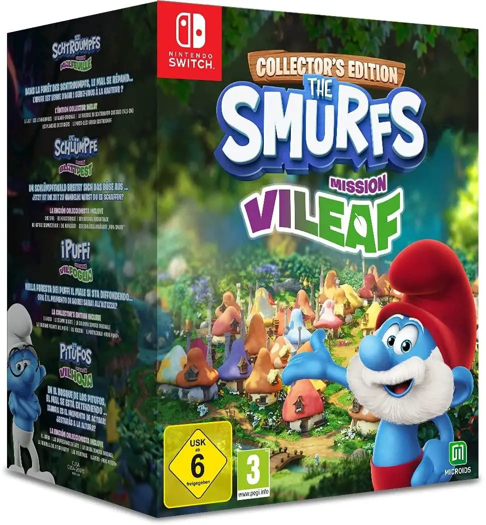 Smurfs Operation Vilhoja Edition Collector Switch Nintendo Switch Games Age  7 + - Game Deals - AliExpress