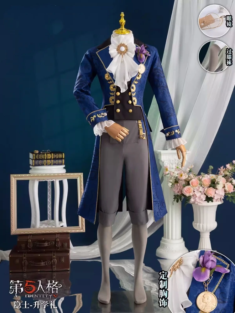 

Модный костюм для косплея Alva Lorenz с персонажами игры Личность V Hermit Men Одежда для ролевых игр карнавальный Повседневный полный костюм предварительная продажа