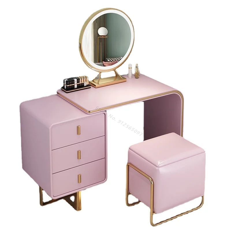 

furniture set net celebrity dresser modern bedroom high-end dressing table with drawer mirror storage vanity desk penteadeira