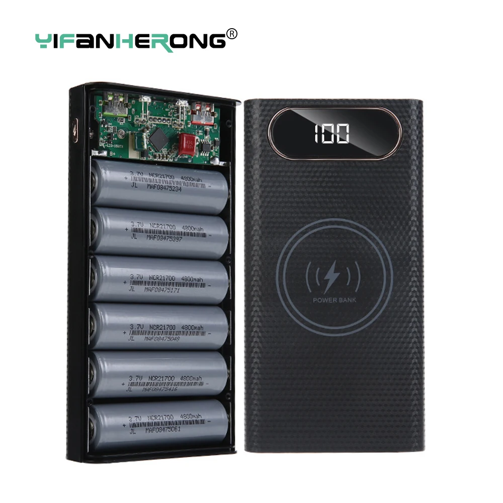 Powerbank Battery Case Wireless Charger | Wireless Charging Box ...