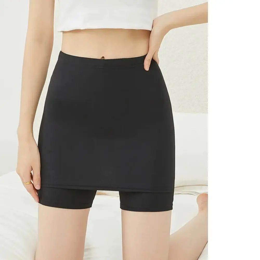 Safety shorts double layer panties seamless underwear for women plus size
