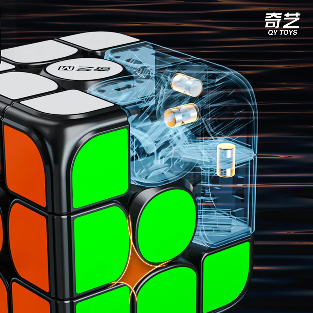 QIYI M Pro Art page 3x3x3 Magnetic Magic Cube Speed Puzzle 3×3 Children Fidget Toys 5