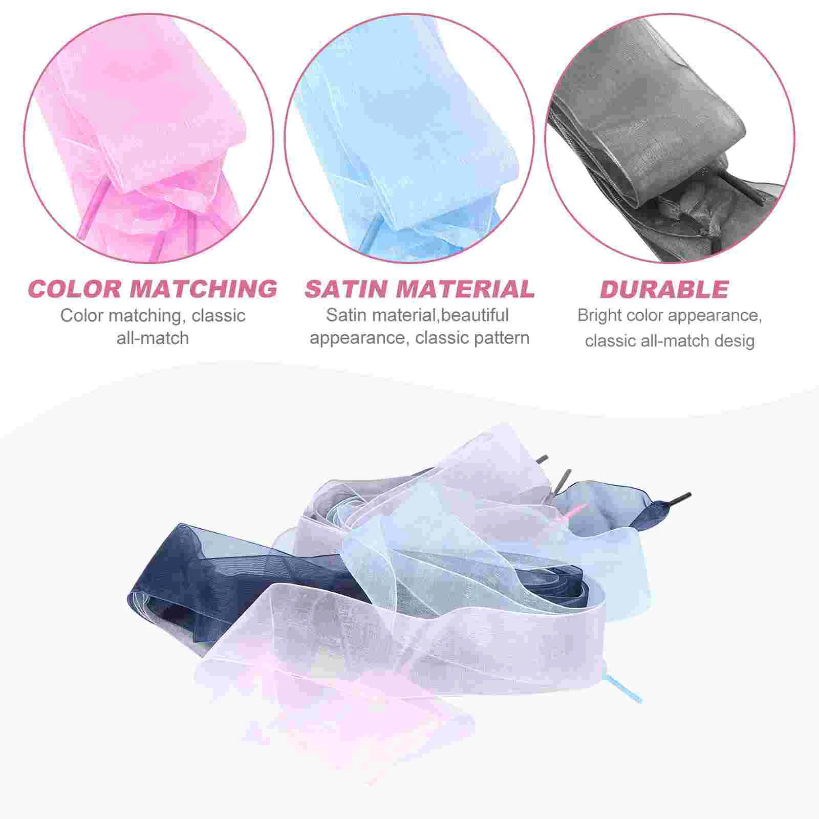 Рисунок 6 - 4 пары декоративных шнурков с лентами