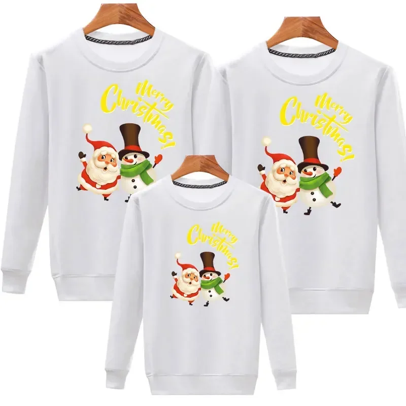 thumbnail image 4 of Conjuntos familiares a juego de invierno 2024 Sudadera navideña Suéteres de Año Nuevo Jersey de madre, padre, hija, hijo, pareja Jersey para niños, 4 of 5