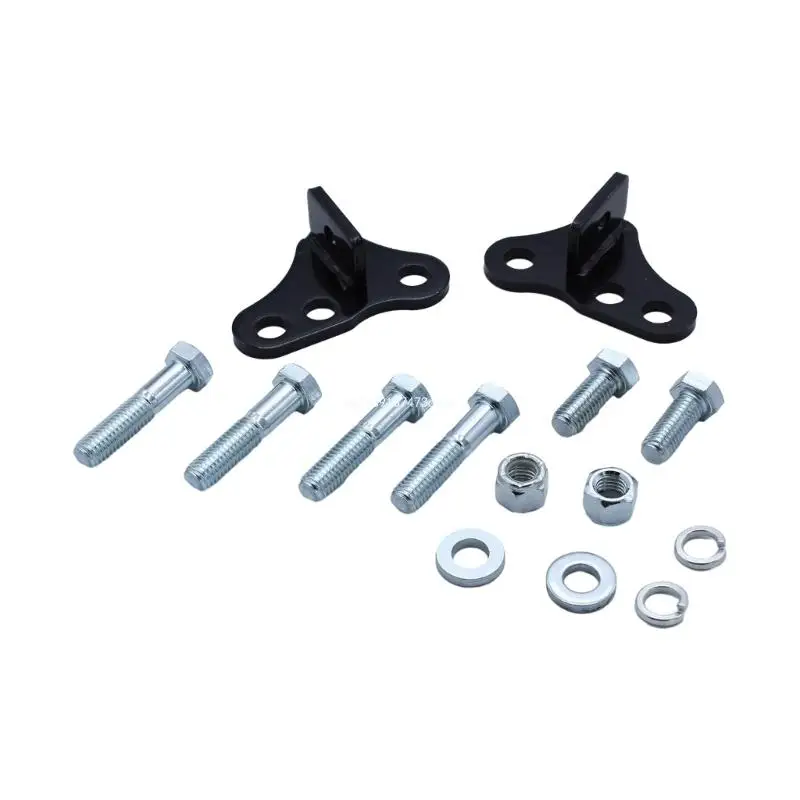 

Motorbike Black 1-2" Rear Adjustable Shock Lowering Drop Kits Compatible For 1993-2001 Street-Road-King Dropship