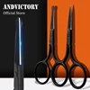 1Pc Stainless Steel Nose Hair Mini Small Scissors Eyelash Facial Hair Straight Round Tip For Eyebrows Nail Beard Manicure Makeup 1