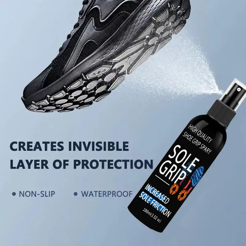 Basketball grip spray Sole Grip Spray 100ml For Basketball Shoe Sole Bottom Basketball Sneaker Enhancer Sneaker For Court