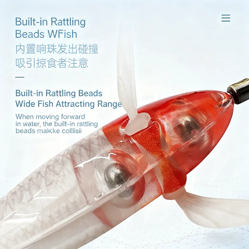 CHEGIT 1/5/10/20pcs Fishing Wood Shrimp Artificial Bait Luminous Octopus Fishing Silver Carp Hard Bait Eging Cuttlefish Bass