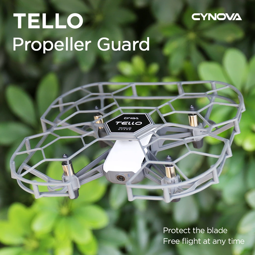CYNOVA Propeller Protective Cover for DJI Tello Drone Spare Parts Full Propeller Guard Props Wing Fan Cover Accessrioes