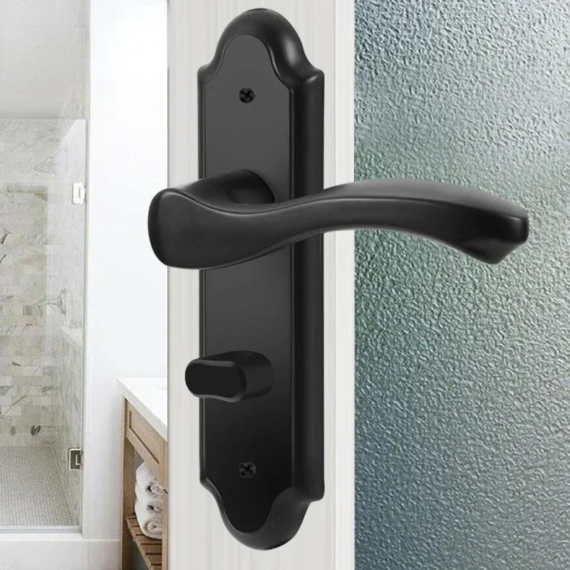 Modern-and-Minimalist-Stainless-Steel-Matte-Black-Keyless-Indoor-Door-Lock-Bathroom-Door-Lock ...