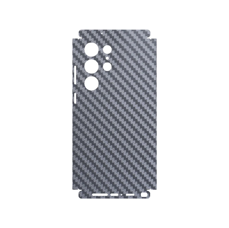 

3D Carbon Fiber Skin Grain Full Body Phone Protector Sticker For SAMSUNG GALAXY S23 Ultra S23 Plus S23 S22 Back +Sides Wrap Film