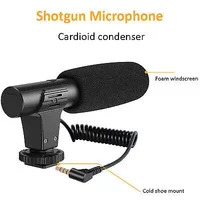 Smartphone Video Microphone Shooting Kit LED Light Stand for iPhone YouTube Live - Image 4