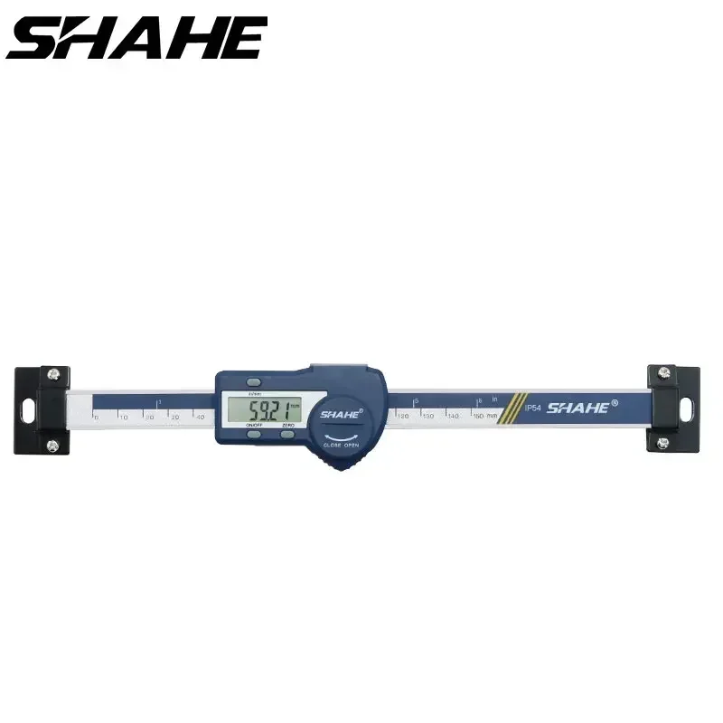 SHAHE Digital Caliper, Stainless Steel Horizontal Linear Scale Type LCD Display