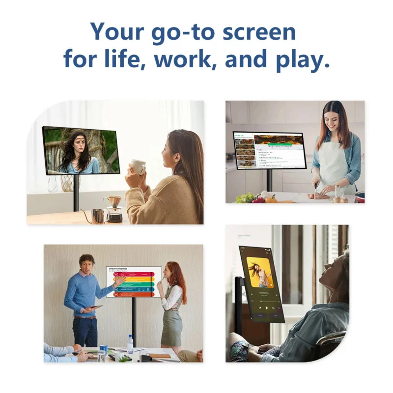 AOTESIER Standbyme Tv 21.5 Inch Incell Smart Display Lcd Touch Screen Indoor Android 12 Portable Smart Tv