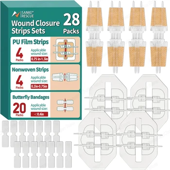 Wound Closure Zipper Bandage Strips 1