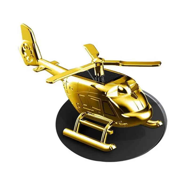 

Helicopter Car Air Freshener Solar Mini Rotary Helicopter Zinc Alloy Aromatherapy Car Air Freshener Housewarming Gifts For Famil