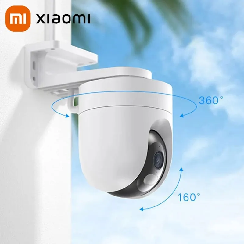 Xiaomi Outdoor Wifi Smart Surveillance Camera Cw400 Webcam Night Vision 2.5K Hd Home Outdoor Security Protection Video Monitor
