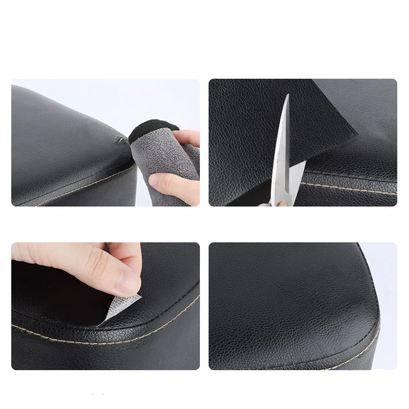 35/50/200x135cm Sofa Patch Furniture Tables and Chairs Self-Adhesive Seat Bag Fixed Repair Artificial Leather Sole Stick