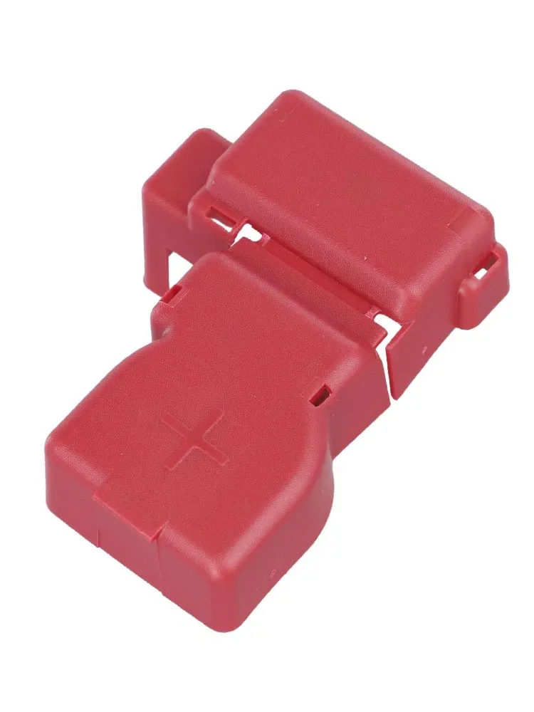 Battery Cap Replacement Battery Terminal Cover For Car Plastic Material Direct Replacement Easy Installation