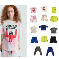 Children's Summer Short sleeved Shorts