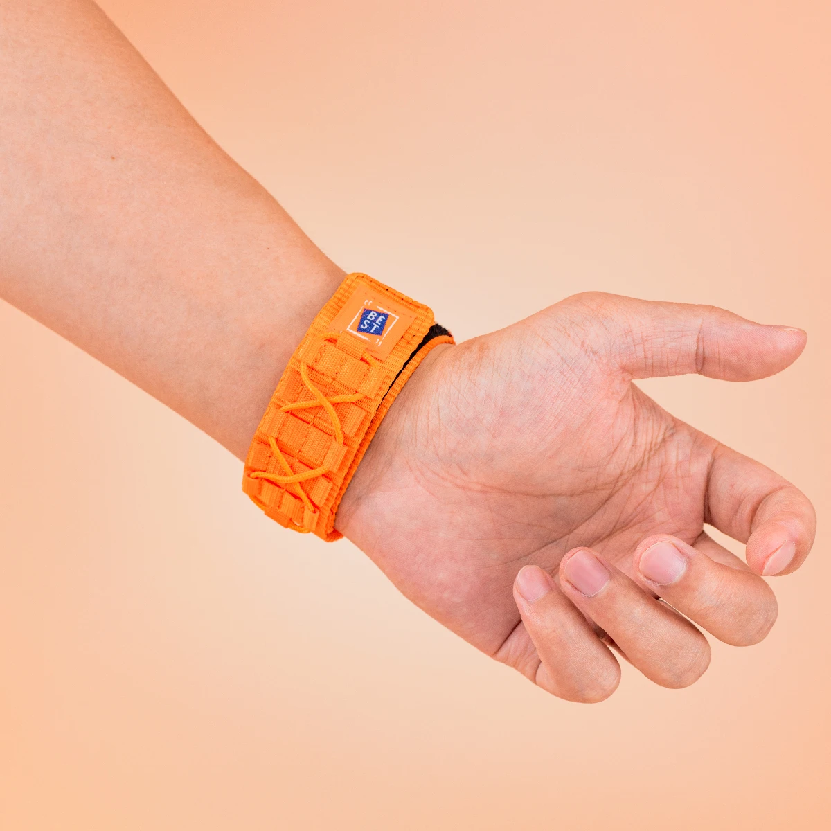 Sports Nylon Woven Loop Wristband Bracelet