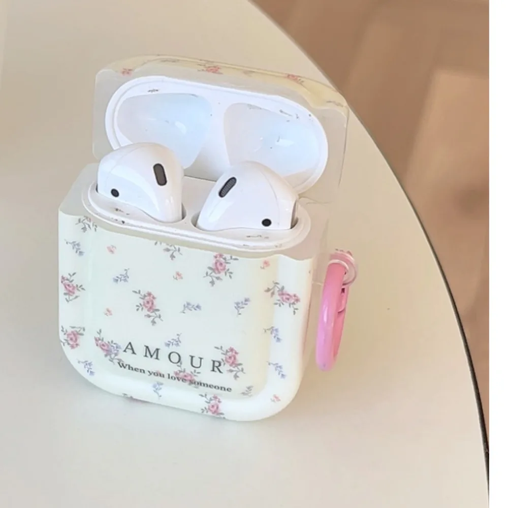 Ins Koreanische stil floral schutzhülle 3 ist geeignet für airpods Pro drahtlose Bluetooth kopfhörer fall, dritte-generation_voghion.com