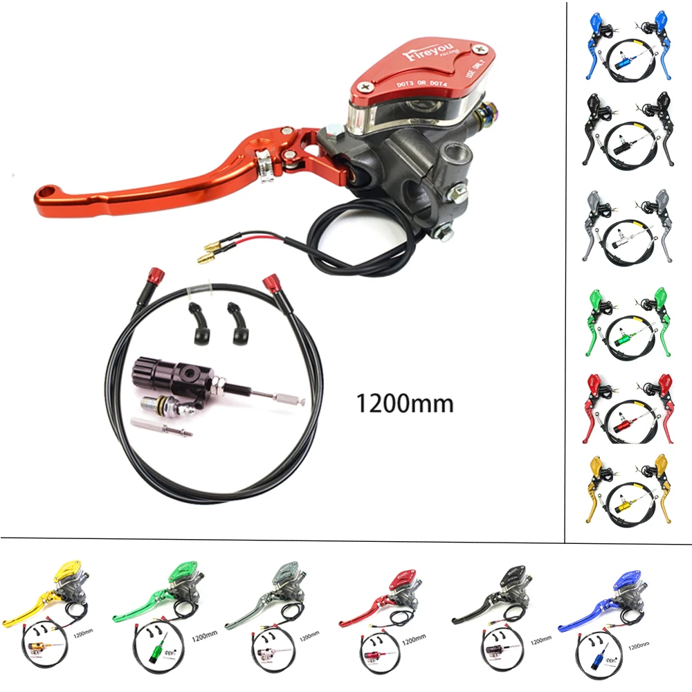 7/8" 22mm Motorcycle CNC Hydraulic Clutch Kit Lever Master Cylinder 125 ~ 250cc for HONDA YAMAHA DUCATI Aprilia Dirt Bike Moped