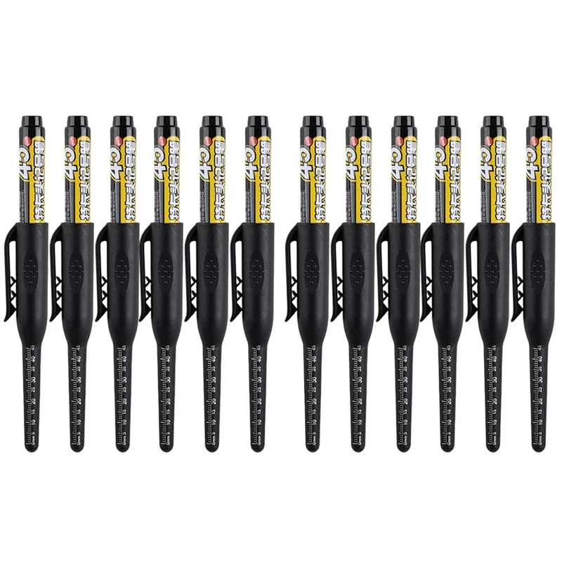 Deep Hole Multi-Purpose Waterproof Marker Pen for Woodworking and Metal