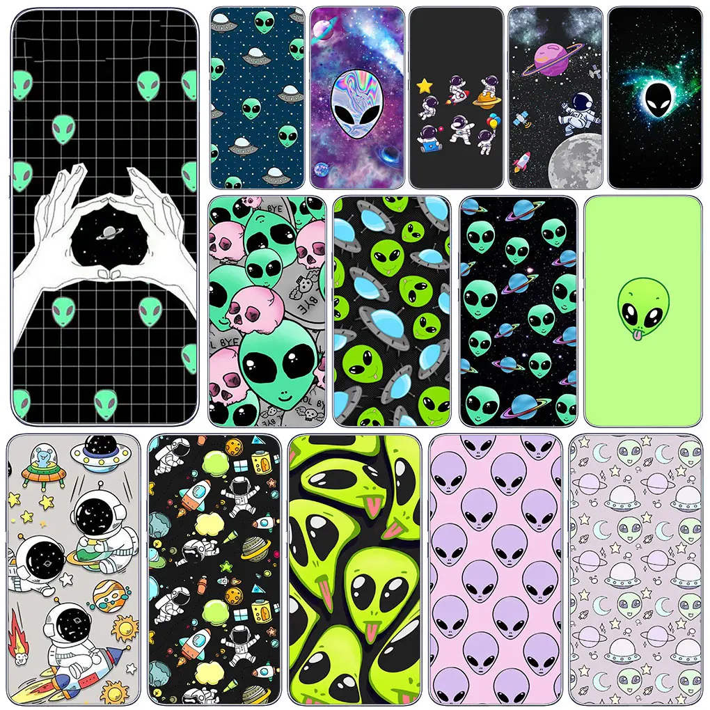 Alien Universe Galaxy Space Astronaut Star Cover Case Per Motorola Moto One G8 G7 Play Action Fusion Plus Power Vision Zoom