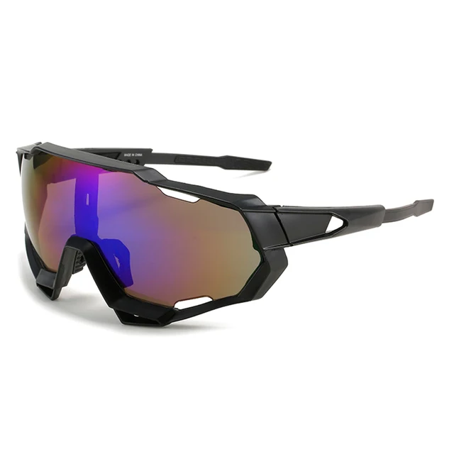 Gafas de ciclismo polarizadas para hombre y mujer, gafas deportivas para  bicicleta de montaña, antiuv400, con 5 lentes intercambiables ER