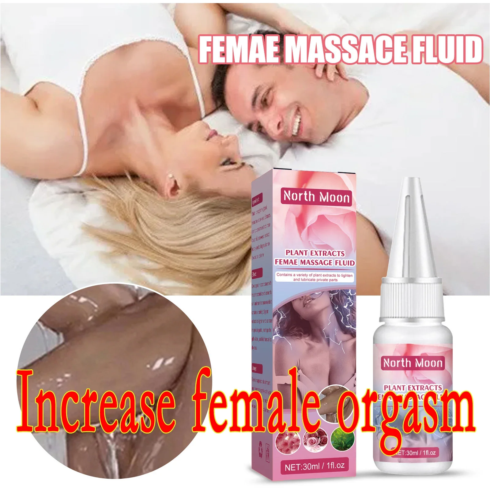 Women's massage essential oil